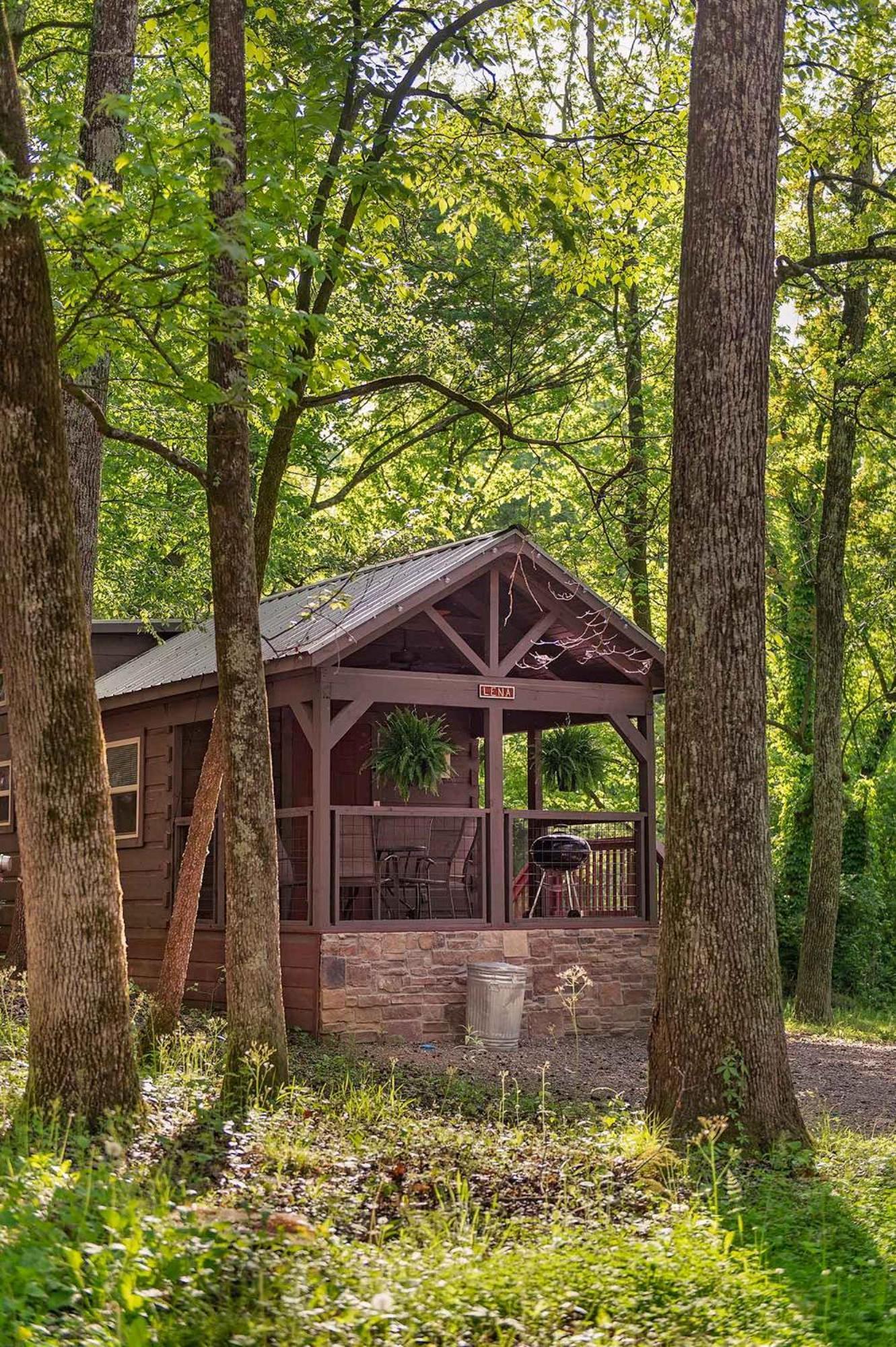 Lena Cabin Wooded Tiny Cabin - Hot Tub Чаттануга Экстерьер фото