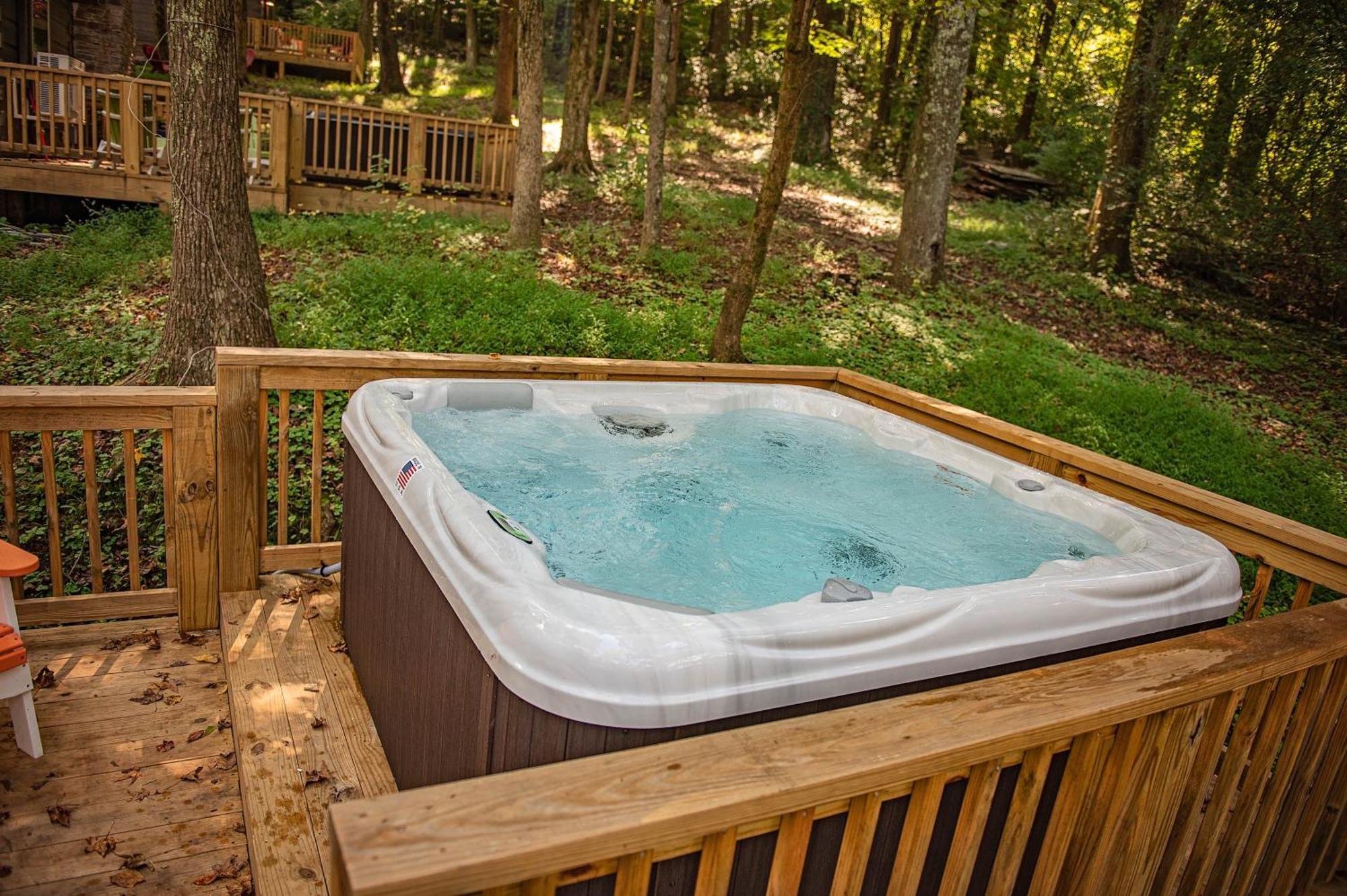 Lena Cabin Wooded Tiny Cabin - Hot Tub Чаттануга Экстерьер фото